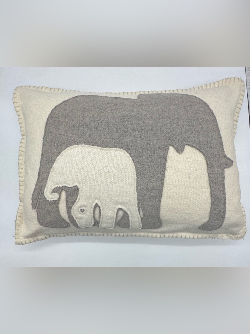 Baby & Child Restoration Hardware Elephant Wool Accent Pillow